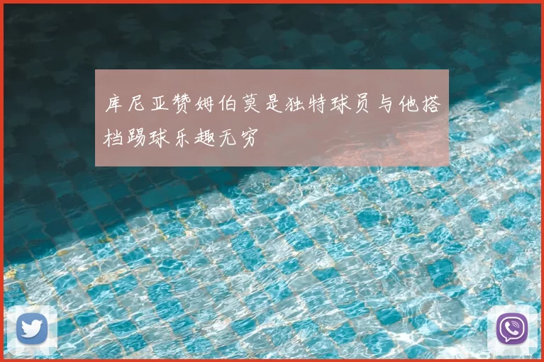 库尼亚赞姆伯莫是独特球员与他搭档踢球乐趣无穷