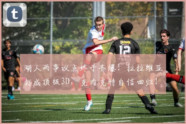 湖人两争议点终于齐爆！拉拉维亚打成顶级3D，克内克特自信回归！